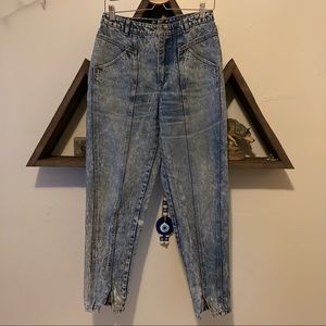 Vintage Gloria Vanderbilt acid wash jeans